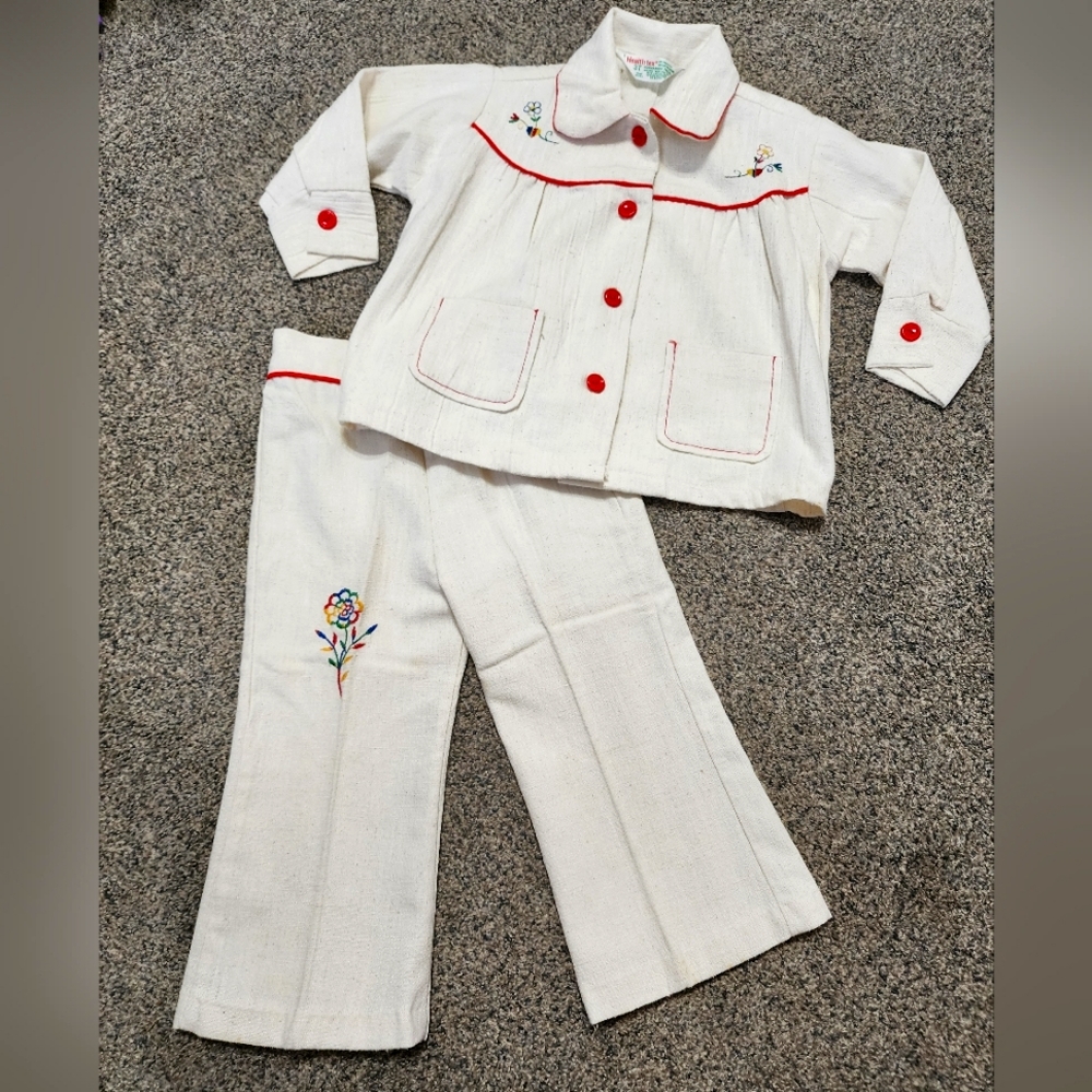 2 pc vintage Healthtex pant and jacket set
